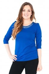 Bluzka, rękaw 3/4, Kreator Studio Mody, rozm. 50