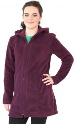 Płaszcz polarowy z kapturem, Kreator Studio Mody, r. L