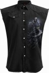 Double Death - Sleeveless Denim Spiral