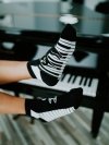 Kočka a Klavír - Krátké Ponožky Good Mood