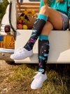 Dragonflies at Night - Knee High Socks