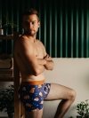 Hamster - Mens Fitted Trunks - Good Mood