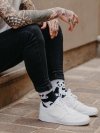 Abstract Panda - Socks Good Mood
