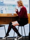 Pink Hearts - Knee Socks Good Mood