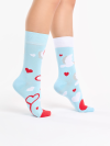 White Doves - Socks Good Mood