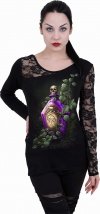 Poisoned Ivy - Lace One Shoulder Spiral
