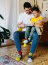 Colorful Comics - Junior Socks - Good Mood