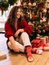 Santa's Reindeers - Warm Socks - Good Mood
