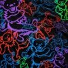 Gratefull Dead Rainbow Bears - Liquid Blue
