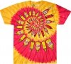 Mustard & Ketchup Spiral  - Liquid Blue