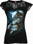 Mother's Love - Lace Layered Cap Sleeve Top
