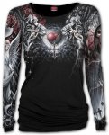 Life And Death Cross - Baggy Top Spiral – Ladies
