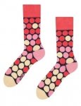 Pink Honey Comb - Socks Good Mood