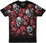 Skull Pile Red - Liquid Blue