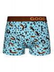 Dachshund - Mens Fitted Trunks - Good Mood