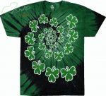 Shamrock Spiral - Liquid Blue