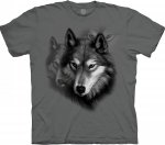 Wolf Portrait Grey - The Mountain Base