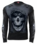 Tattered Skull - Longsleeve Spiral