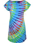 Rainbow Blue Streak - Šaty  Liquid Blue