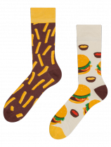 Burger a hranolky - Ponožky Good Mood