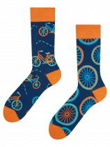 Oranžové Kolo - Ponožky Good Mood