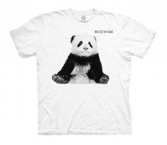 Panda Cub Protect My Home White - Junior The Mountain