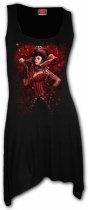 Queen Of Hearts - Camisole Dress Spiral
