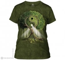 Yin Yang Tree - The Mountain - Dámské Tričko