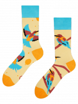 Bee eater Bird - Bamboo Socks Good Mood