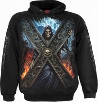 Bluza z kapturem Crossed Over - Spiral