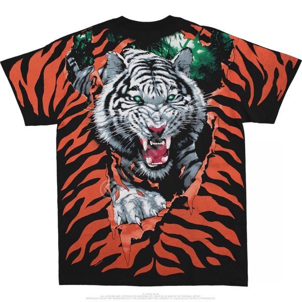 Tiger Black - Liquid Blue