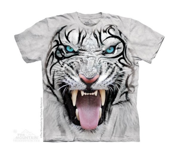 Big Face Tribal White Tiger - The Mountain Junior