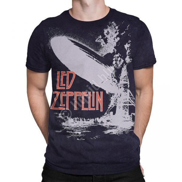 Led Zeppelin Exploding  - Liquid Blue