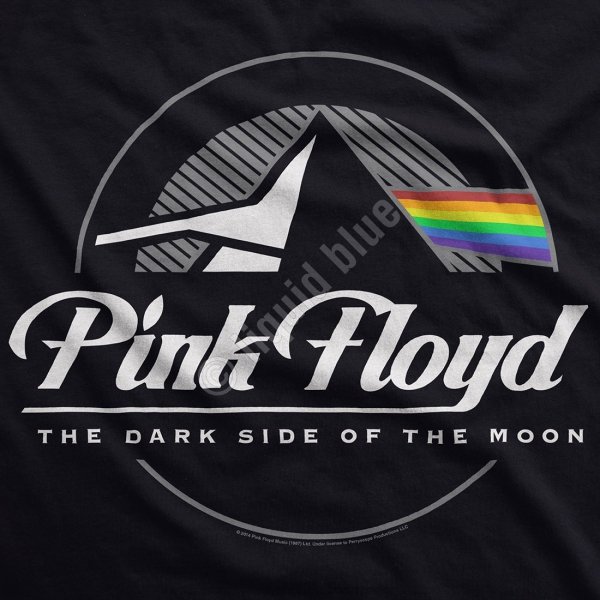 Pink Floyd Dark Side Graphic - Liquid Blue