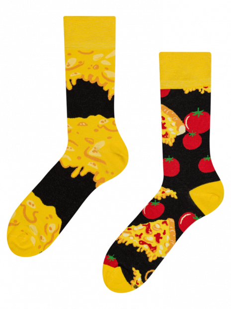 Sýrová pizza - Ponožky Good Mood