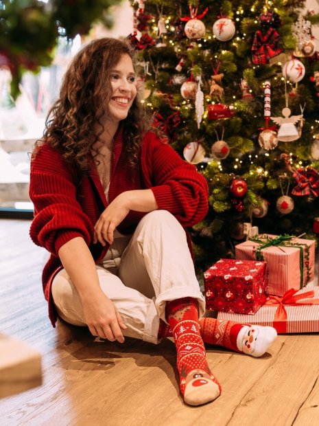 Sobi Santy Clause - Teplé Ponožky - Good Mood