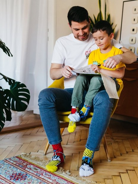 Colorful Comics - Socks Good Mood