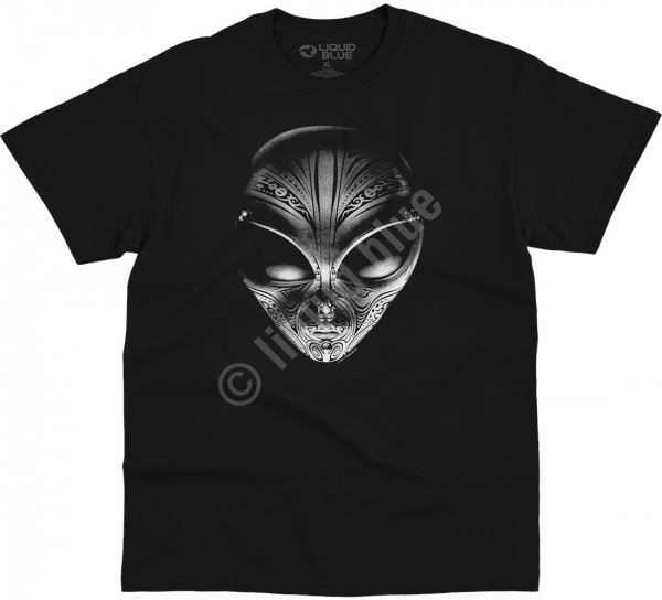 Tribal Alien - Liquid Blue