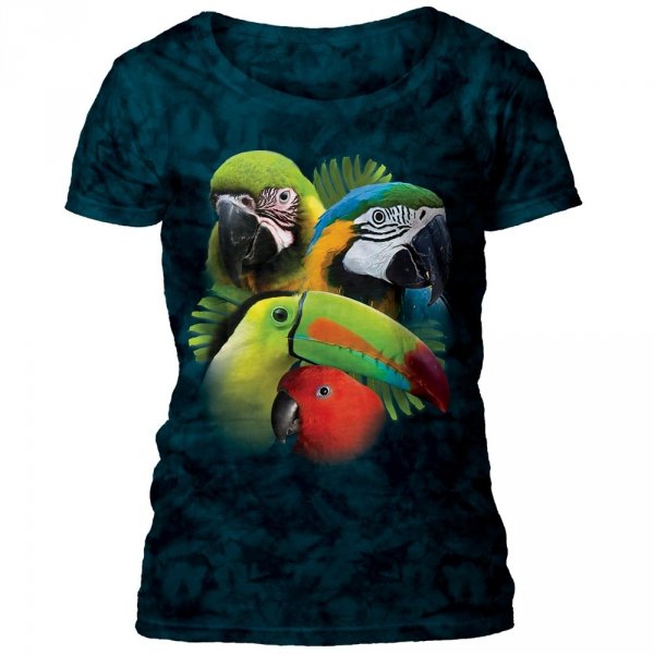 Tropical Bird Collage  - The Mountain Ladies