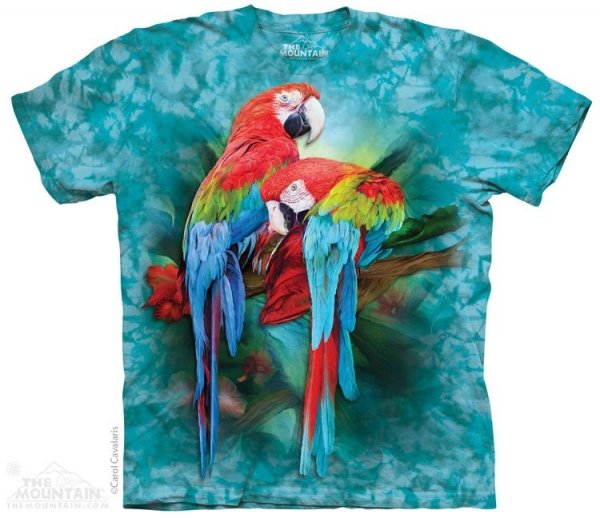 Majestic Macaws  - T-shirt The Mountain