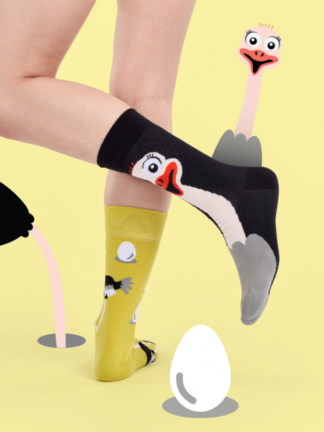 Ostrich - Socks Good Mood