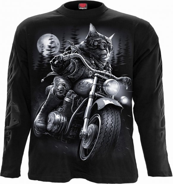 Nine Lives - Longsleeve Spiral
