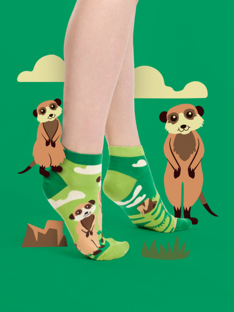 Meerkats - Low Socks Good Mood