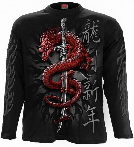 Oriental Dragon - Longsleeve Spiral