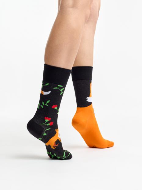 Fox &amp; Flowers - Socks Good Mood