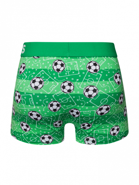 Football Pitch - Mens Fitted Trunks - Dedoles