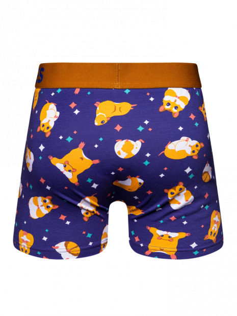 Hamster - Mens Fitted Trunks - Good Mood
