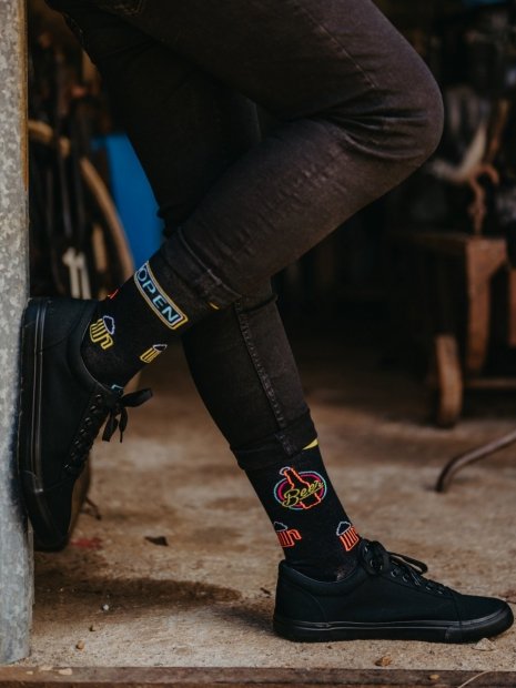 Neon Beer - Socks Good Mood