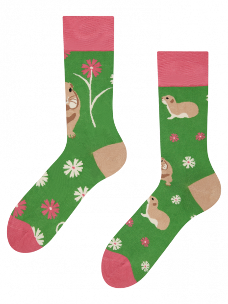 Ground Squirrel - Bamboo Socks Good Mood