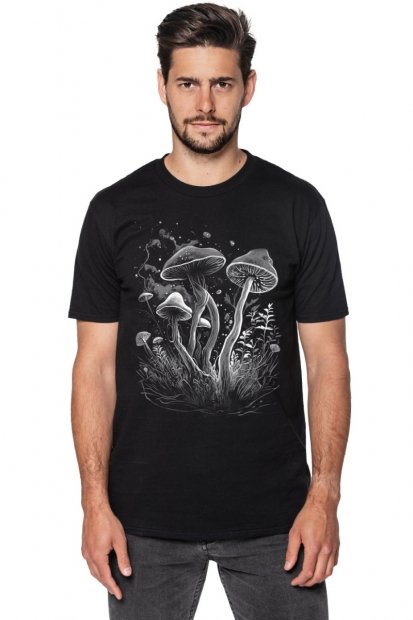 Mushrooms Black - Underworld
